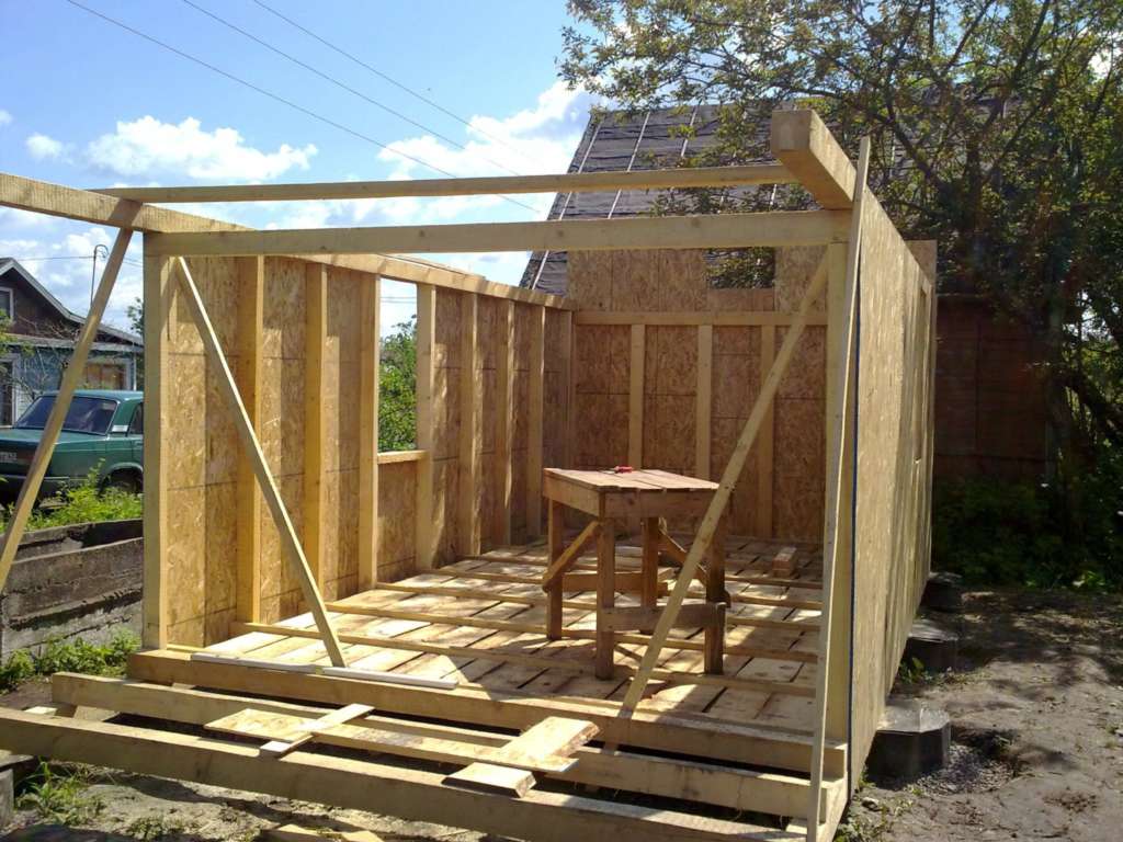 Construcción de un establo