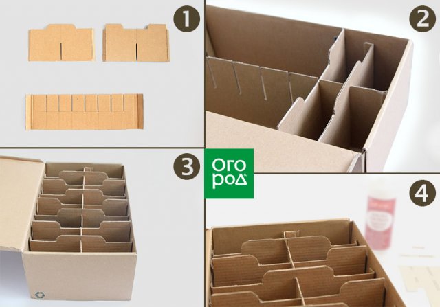 Cómo utilizar cajas de cartón