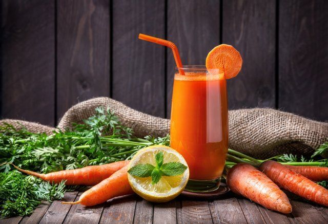 Jugo de zanahoria